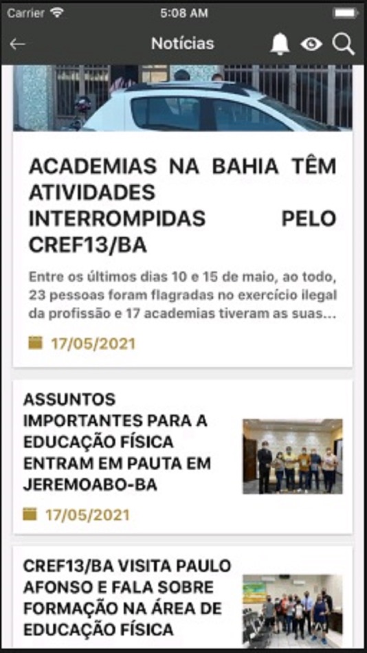 #4. CREF13/BA (iOS) 由: SPIDERWARE CONSULTORIA EM INFORMATICA LTDA