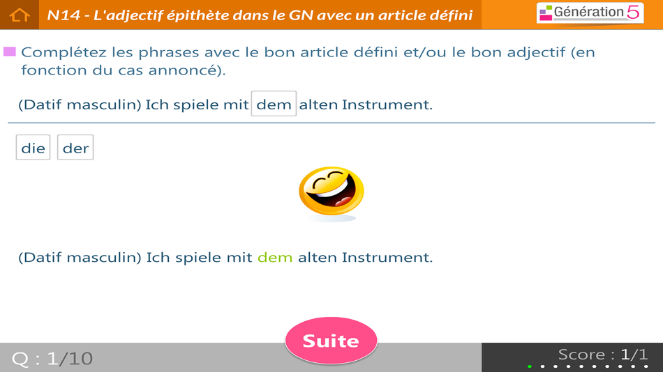 #9. Mémo Allemand A1-A2 (iOS) Podle: Génération 5
