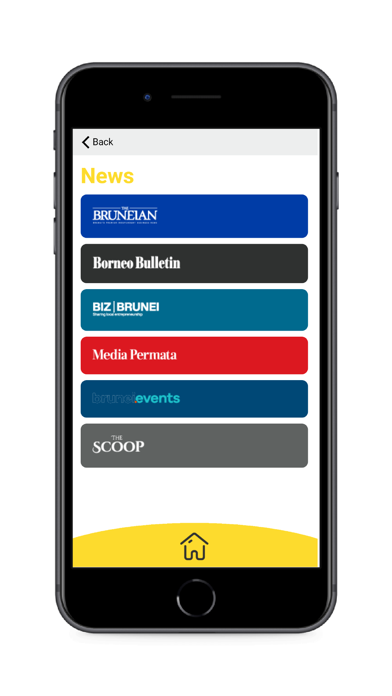 YellowPages BN Screenshot
