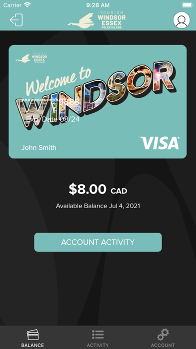 Screenshot #2 pour Tourism Windsor Balance
