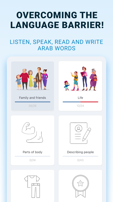 Learn Basic Arabic Language A1 Screenshot