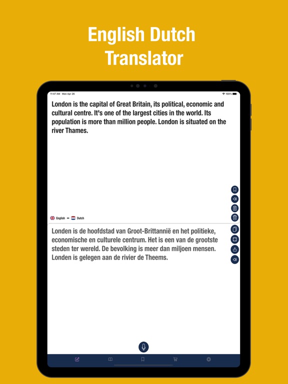 Screenshot #4 pour English to Dutch Translator.
