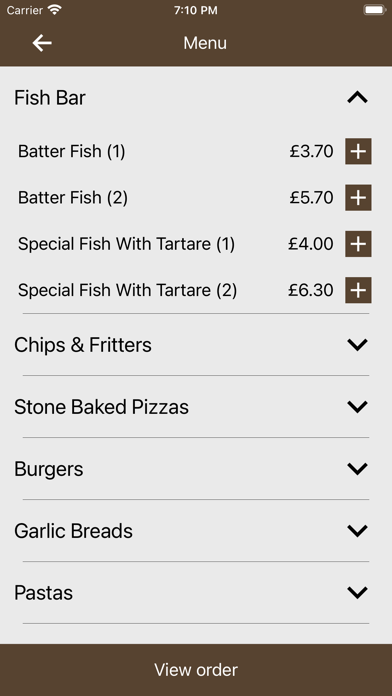 Benny's Takeaway Cambuslang Screenshot