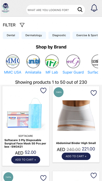 Medcart.ae Screenshot