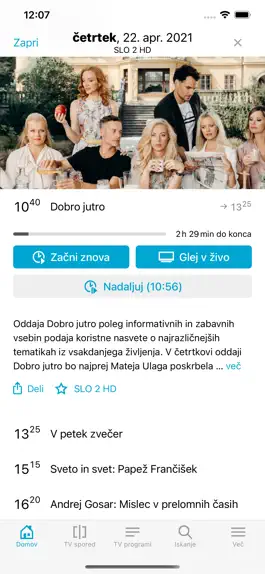 Game screenshot Predvajaj.si apk