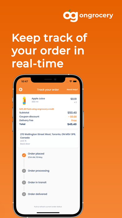 Ongrocery Screenshot