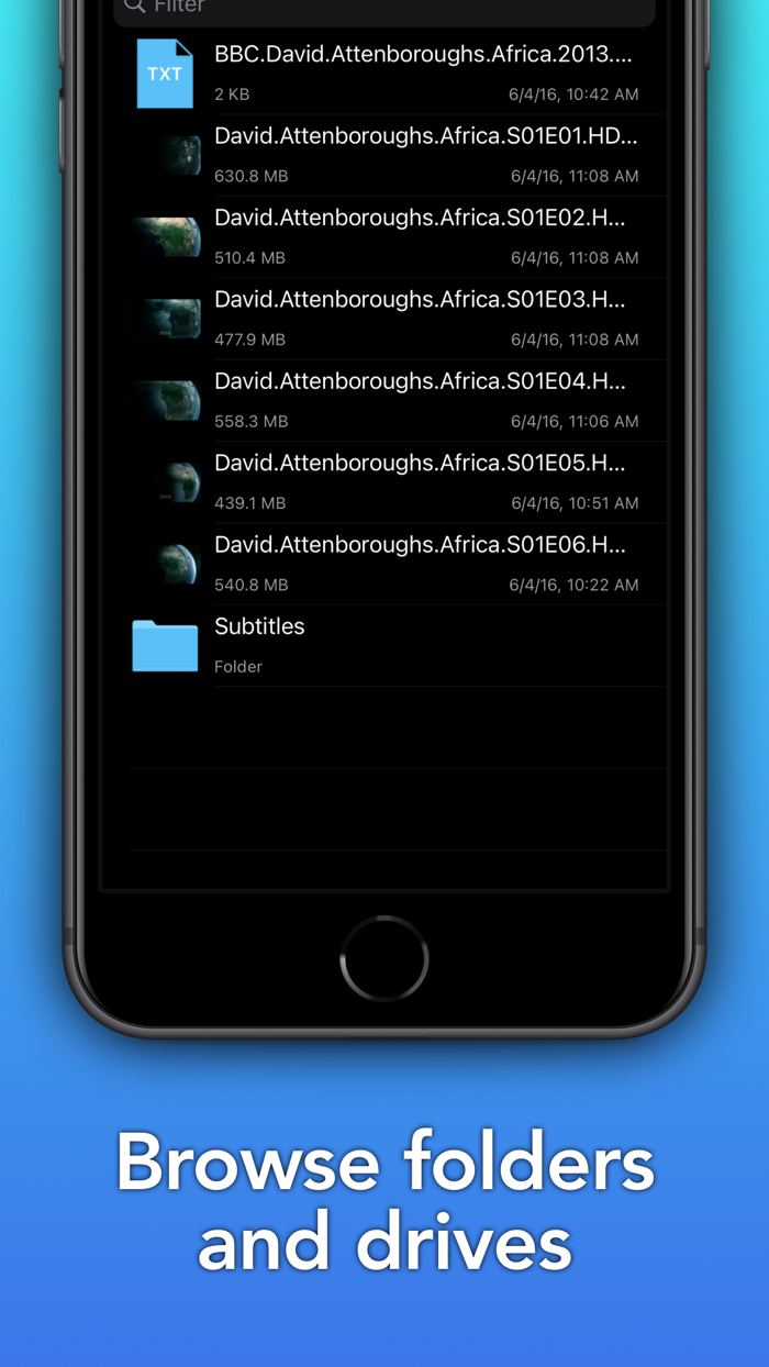 File Explorer and Player