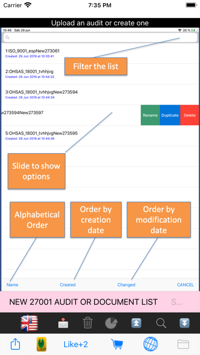 ISO 27001 IT Checklist-Test Screenshot
