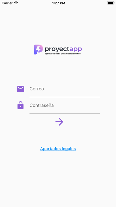 Proyectapp screenshot 2