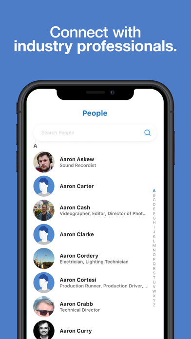 Crewlist Contacts Screenshot