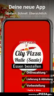 city pizza halle (saale) iphone screenshot 2