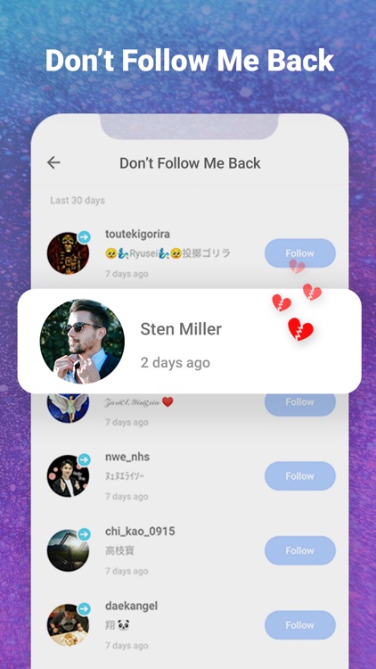 Followers Hub: Track Followers screenshot-4