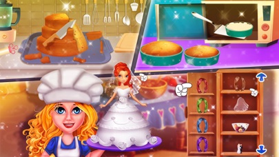 Wedding Doll Cake Cooking Screenshot