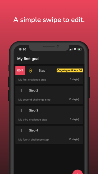 Progressive change Screenshot