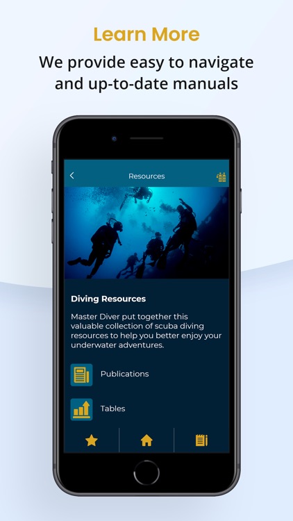 MasterDiver app