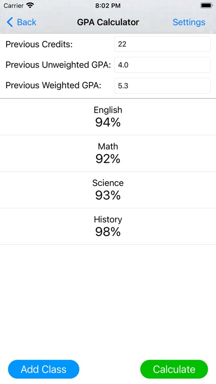 Grade Calc - GPA, Grades