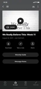 Fellowship Bible Church Topeka screenshot #3 for iPhone