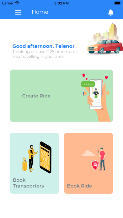 Humsafar RideShare Pakistan Screenshot