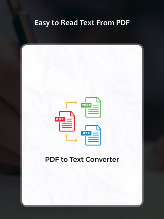 Screenshot #4 pour PDF to TEXT Converter Pro