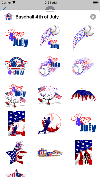 Baseball 4th of July Screenshot