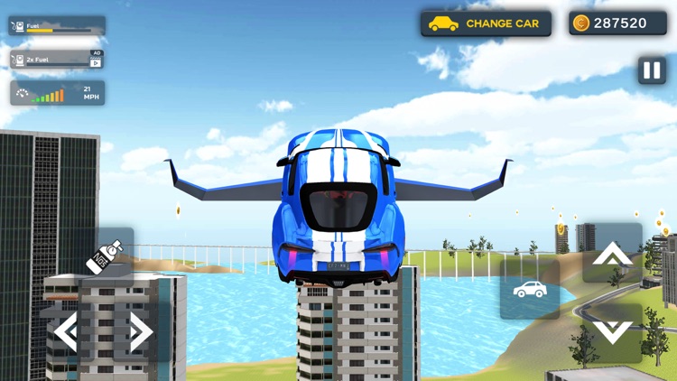 Modern Flying Car Simulator 3D screenshot-6