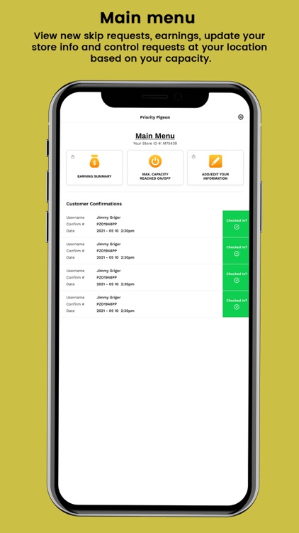 Priority Pigeon Line Manager