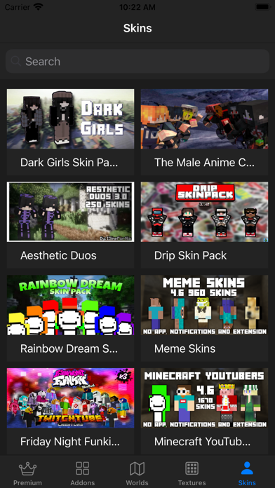 Addons for Minecraft ‣ Screenshot