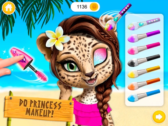Jungle Animal Hair Salon 2 iPad app afbeelding 1