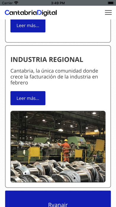 Cantabria Digital Screenshot