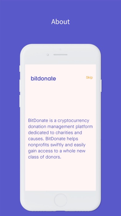 BitDonate Screenshot