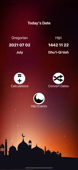 Game screenshot Hijri Dates Converter mod apk