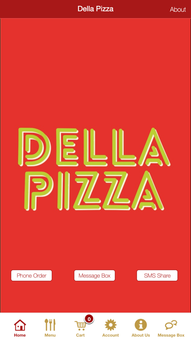 Della Pizza Foods Screenshot