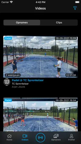 Game screenshot Racketcam apk