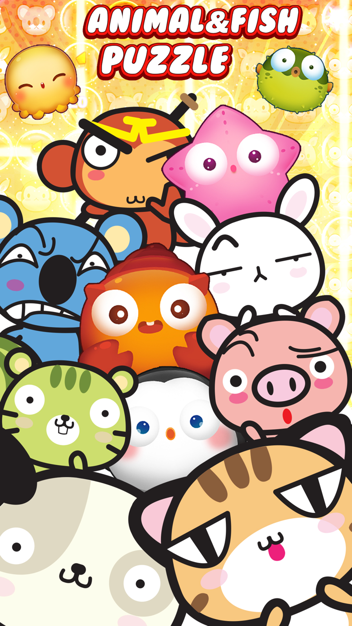 Puzzle Hot Animal and Fish