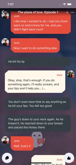 Game screenshot Mistory: Text Chat Story Maker apk