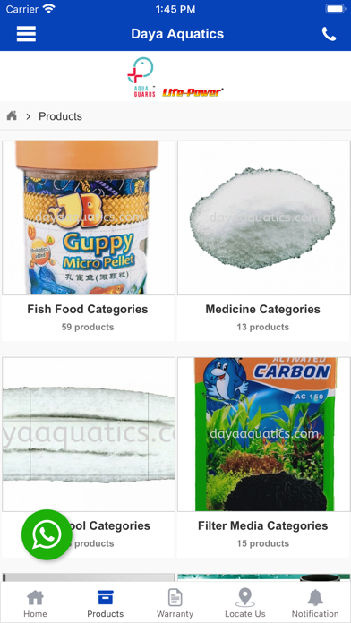Daya Aquatics Screenshot 4 - AppWisp.com Daya Aquatics Screenshot 4 - AppWisp.com