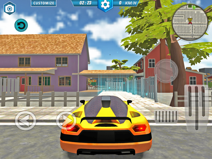 Police Car Gangster simulator