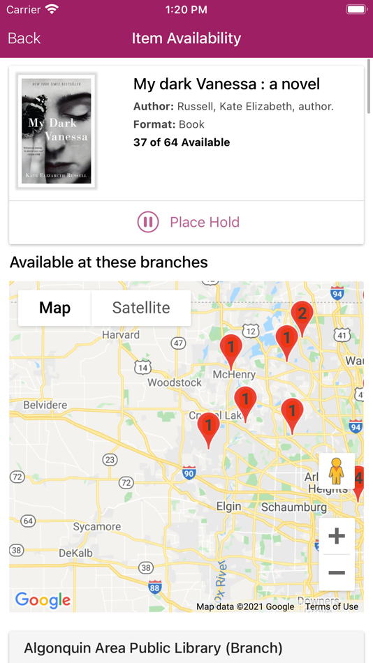 #7. Huntley Area Public Library (iOS) 由: Huntley Area Public Library