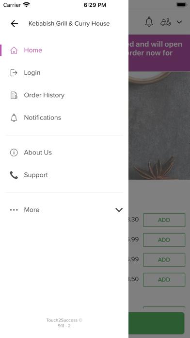 Kebabish Grill & Curry House Screenshot