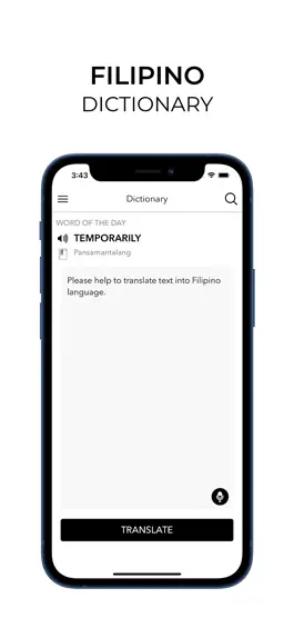 Game screenshot Filipino(Tagalog) Dictionary mod apk