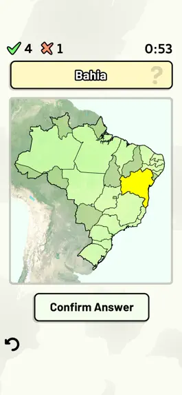 Game screenshot States of Brazil Quiz mod apk