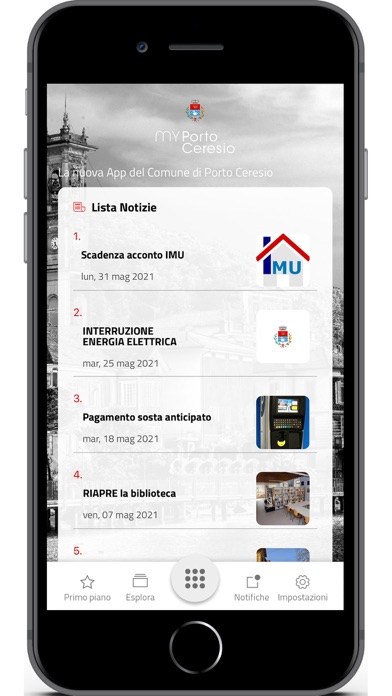 MyPortoCeresio Screenshot