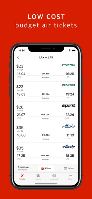 Red Tickets - Cheap Flights su App Store