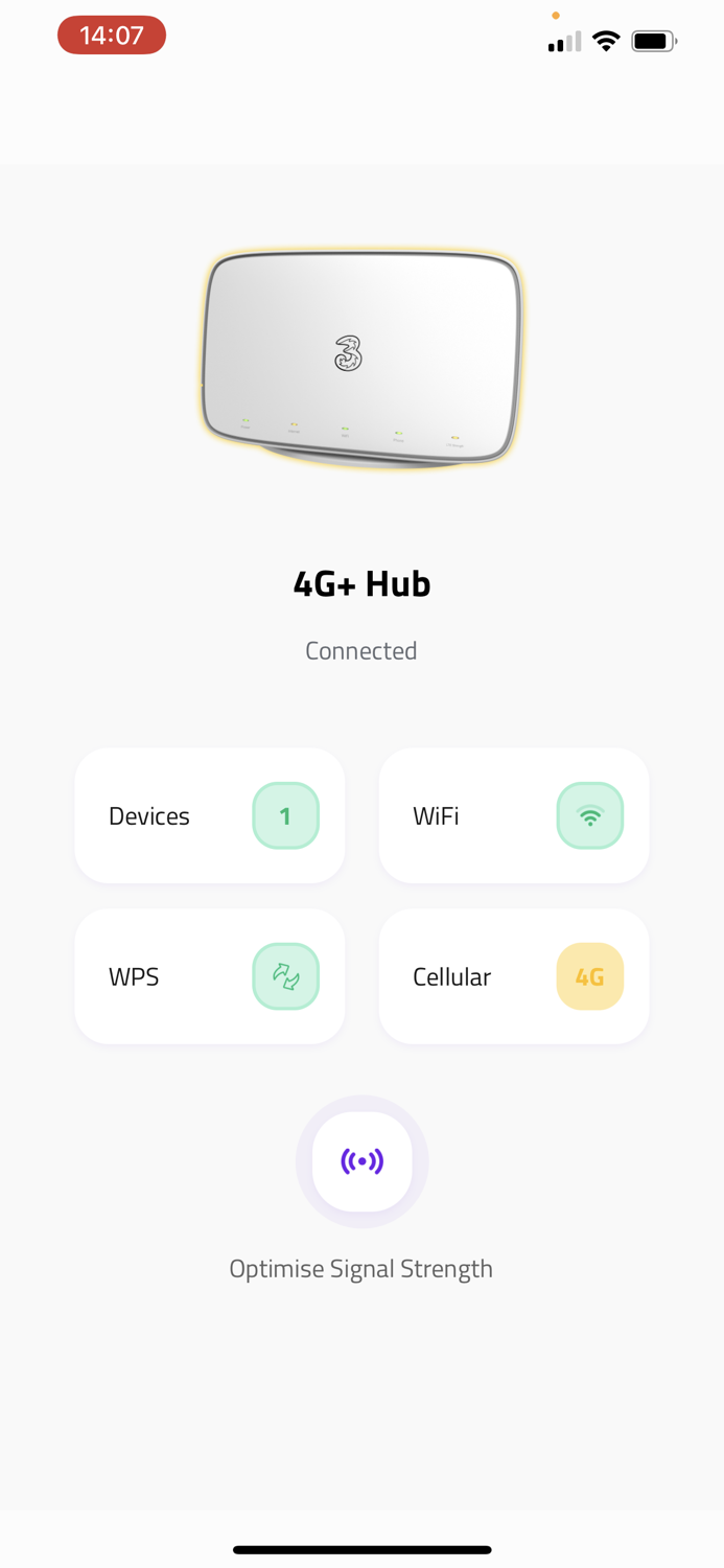 Three 4G Hub