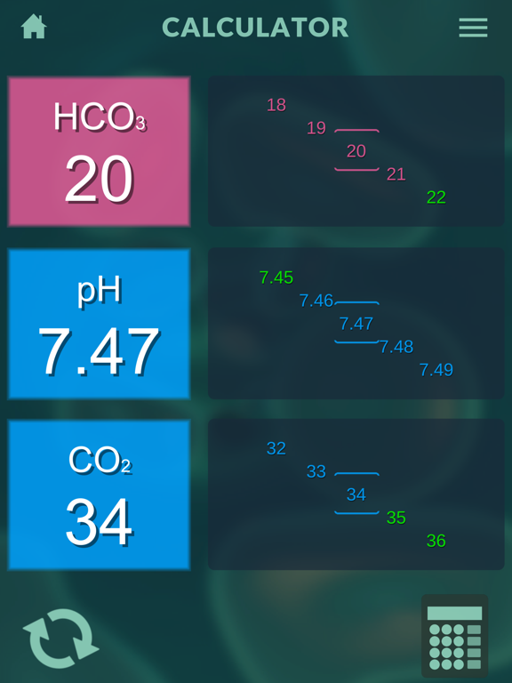 ABGs NOW! iPad screenshot 5 - Medical app