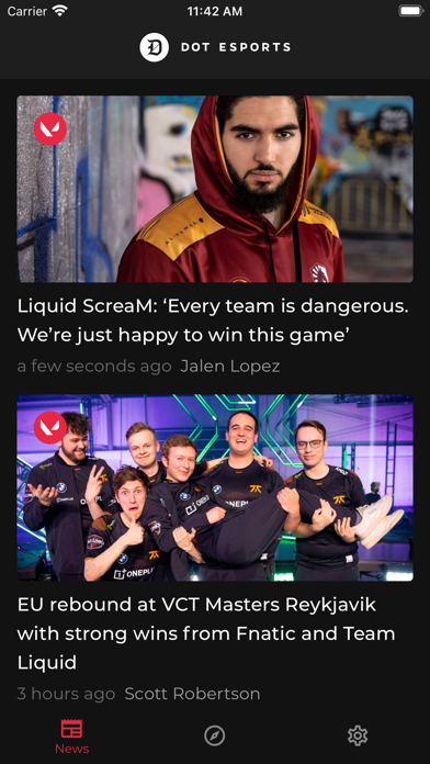 Dot Esports Screenshot