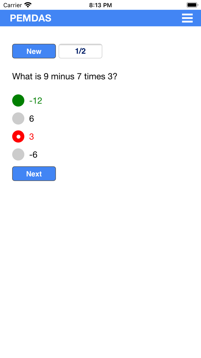 PEMDAS - Order of operations