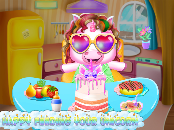 Baby Unicorn Care Mom Game