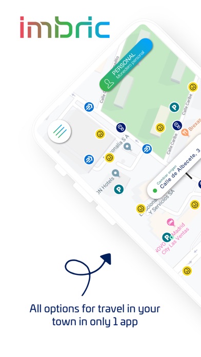 Imbric - Taxi, bus & parking Screenshot