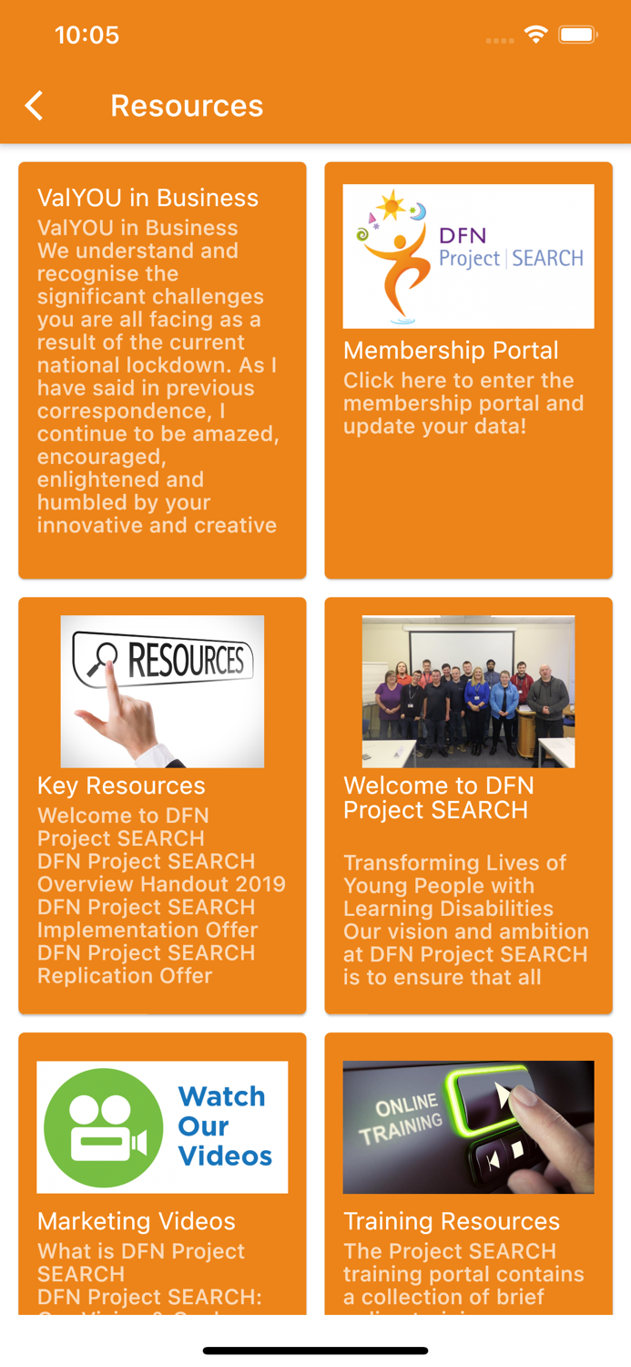 DFN Project SEARCH